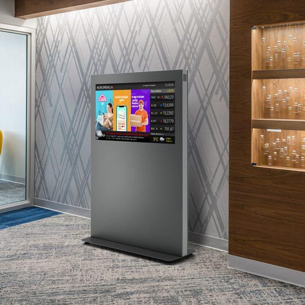 Produktbild DSS Indoor Stele Landscape, 55" Bildschirm, schwarz