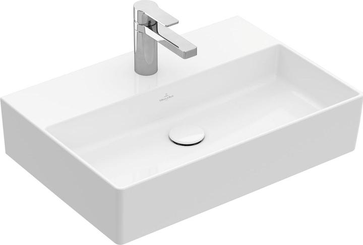 Actual product image Villeroy & Boch V&B washbasin MEMENTO 2.0 600x420mm w ÜL f 3-hole fitting we C+ (420 mm, 600 mm)
