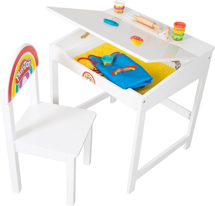 Image du produit Roba Pupitre d'école avec chaise " x Play-Doh" PlayDoh (Groupe de sièges pour enfants)