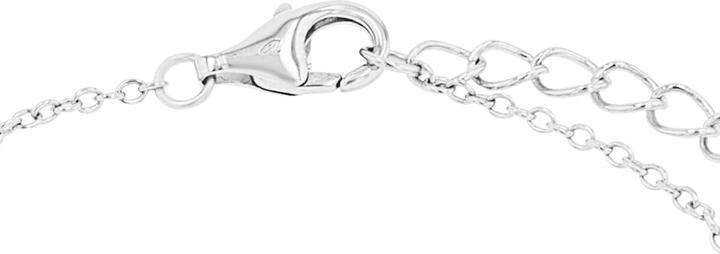 Actual product image S.Oliver Bracelet for girls, 925 Sterling silver | heart (16 cm, Silver 925)