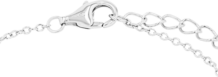 Produktbild S.Oliver Armschmuck für Mädchen, 925 Sterling Silber | Herz (16 cm, Silber 925)