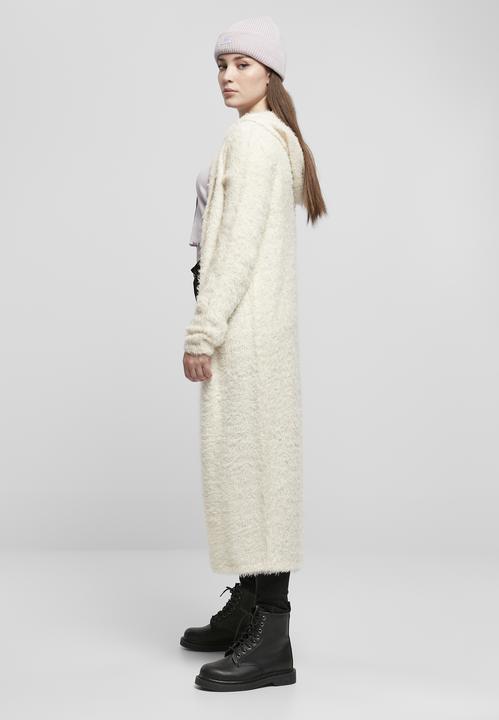 Produktbild Urban Classics Ladies Hooded Feather Cardigan (3XL)