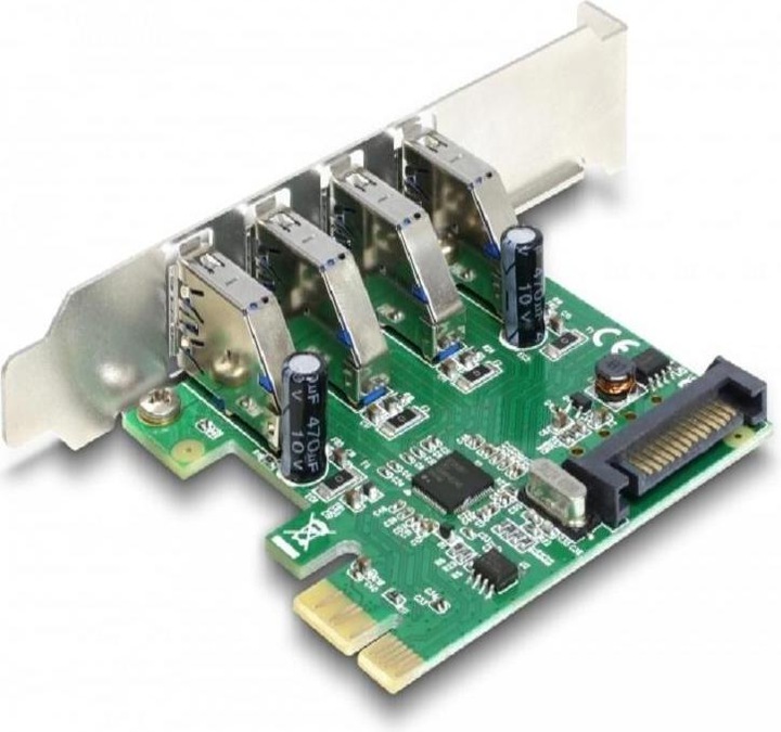 Produktbild Delock 4 USB Pcie