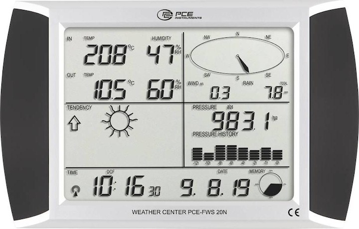 Produktbild PCE Instruments PCE-FWS 20N-1 PCE-FWS 20N-1 Funk-Wetterstation