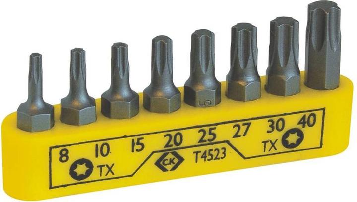 C.K Magma Bit-Set 8teilig T4523 Innen-TO (Innensechsrund TX)