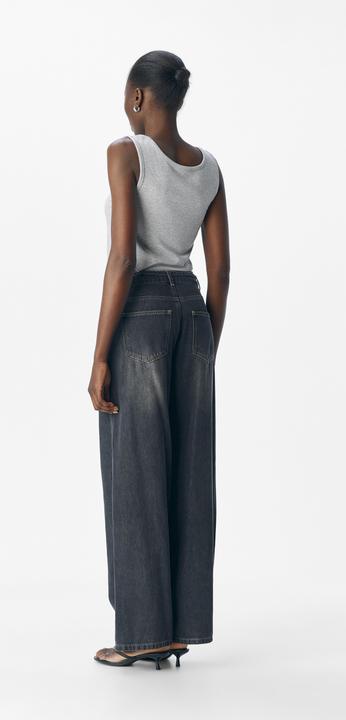 Immagine prodotto Object Jeans a gamba larga con cintura (XS)