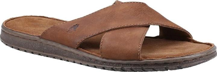 Hush Puppies Mens Nile Crossover Leather Sandals
