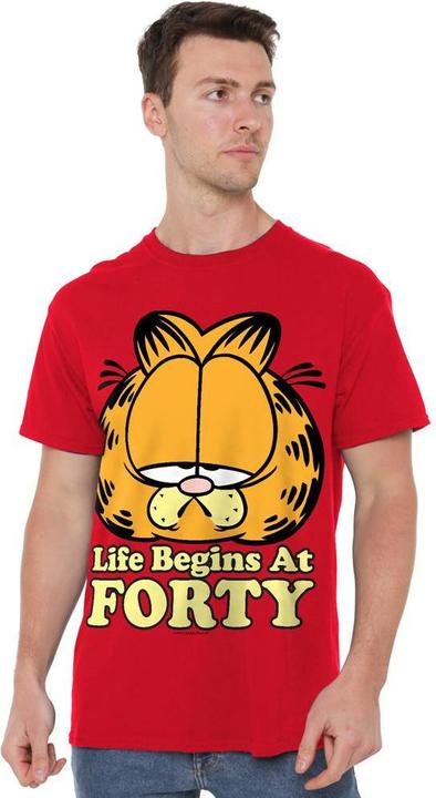 Produktbild Garfield Life Begins At Forty TShirt (4XL)