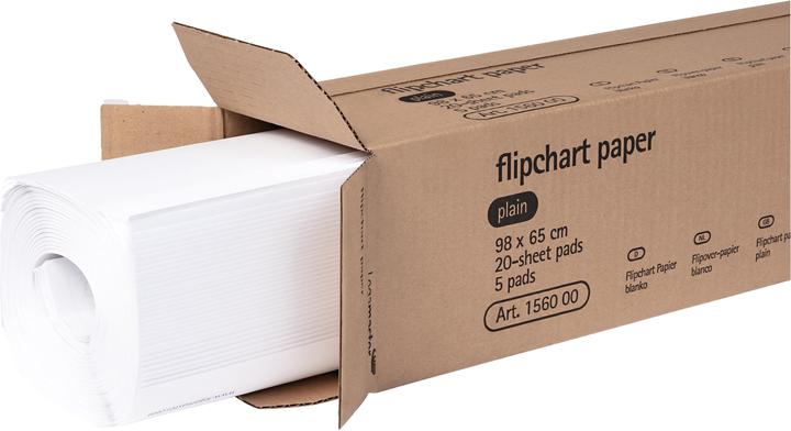 Legamaster Carta per lavagna a fogli mobili 5x