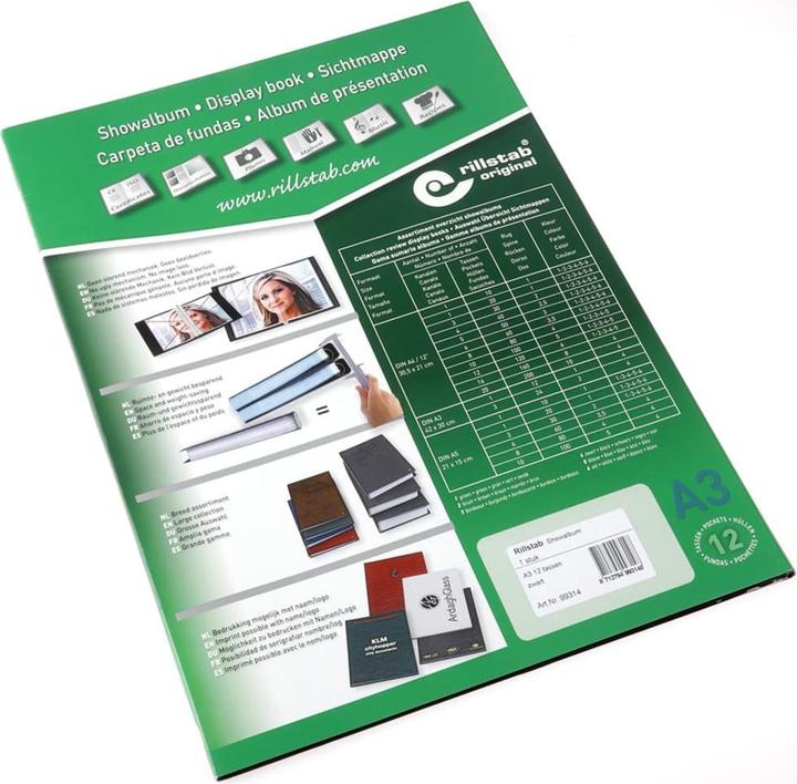 Produktbild Rillstab Sichtbuch (A3, 1x)