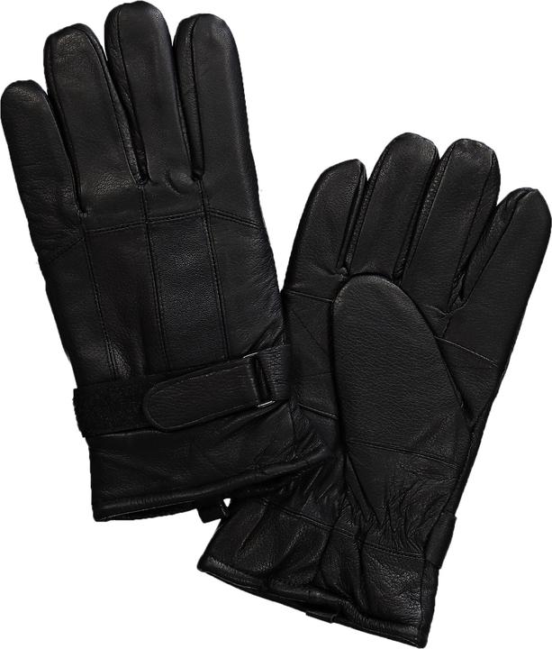 Produktbild JP1880 Leder-Handschuhe, Echtleder, Warmfutter, Riegel (10)