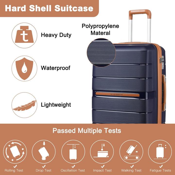 Actual product image British Traveller Handgepäck Hartschalenkoffer (38 l)