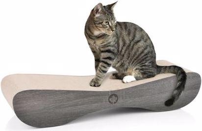 Actual product image CanadianCat Scratching board Satellite gray 2.0 (Grey)