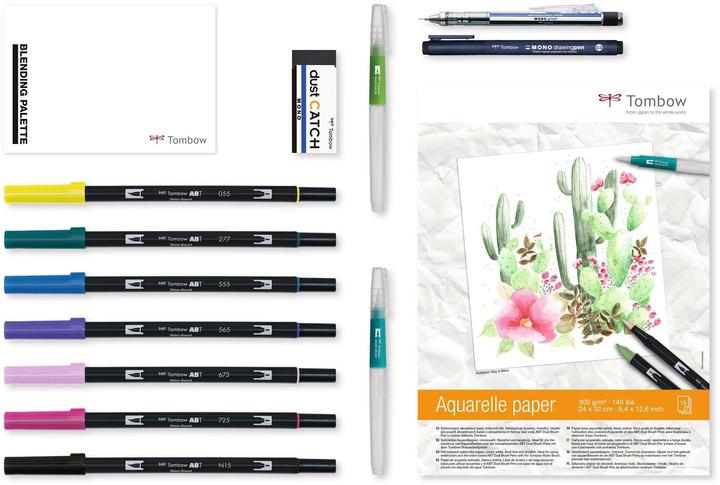 Tombow Fun@Home Set Aquarelle (14x)