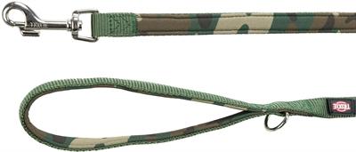Actual product image Trixie Hondenriem Mimetico Premium Met Neopreen Camouflage Bosgroen (M, L, Dog, Dog sport)