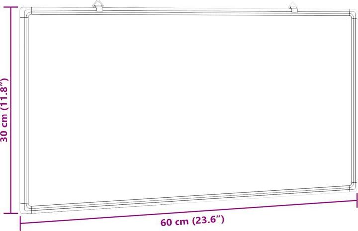 Image du produit vidaXL Whiteboard (60 x 30 cm)