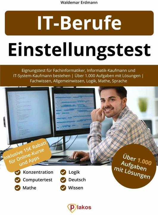 Actual product image Einstellungstest IT-Berufe (German, Waldemar Erdmann, 2021)