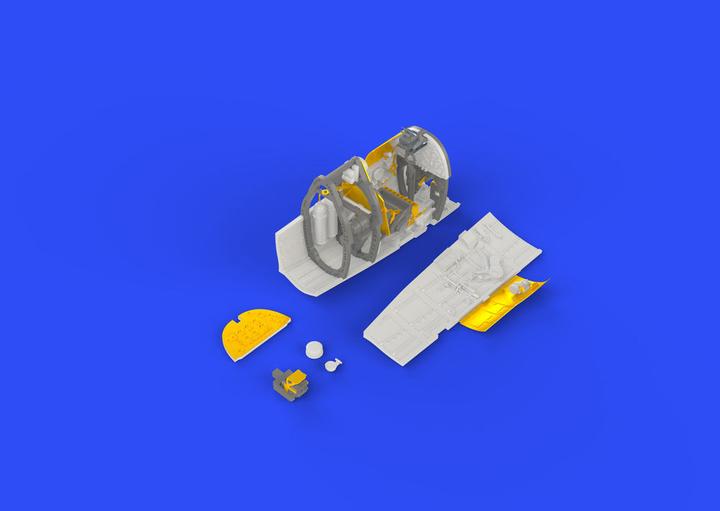 Actual product image Eduard Spitfire Mk.IX cockpit for