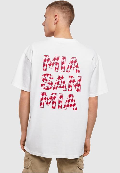 Actual product image FC Bayern München Logo Red Heavy Oversized Tee - 113321 (M)