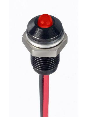 Produktbild RS PRO 6mm prom IP67 sealed black LED, red 20mA