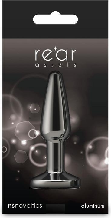 Produktbild NS Novelties Rear Assets Tapered Small Gunmetal Black