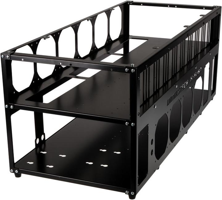 Produktbild DimasTech X-Hash Mining-Rig für 10 Grafikkarten (ATX, mATX, Mini-ITX, XL-ATX)