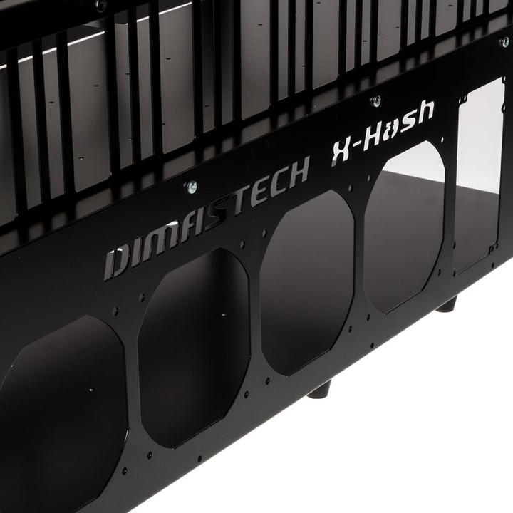 Produktbild DimasTech X-Hash Mining-Rig für 10 Grafikkarten (ATX, mATX, Mini-ITX, XL-ATX)