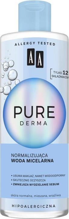 Oceanic Aa - Pure Derma normalizing micellar water for standard leather 400ml (Reinigungsmilch, 400 ml)