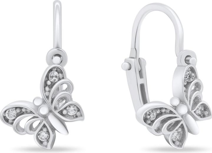 Immagine prodotto Brilio Argento - Orecchini di design in argento Farfalle EA187W (Argento)