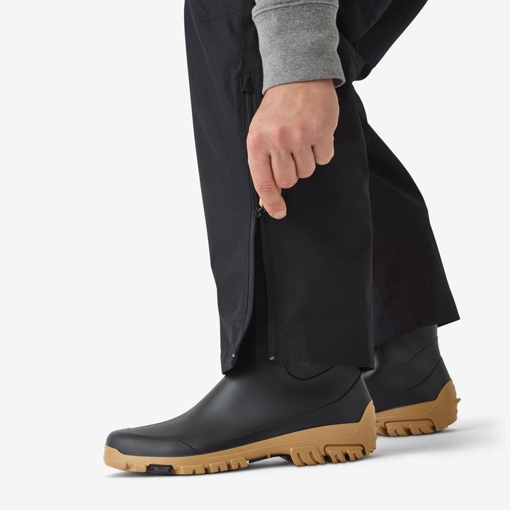 Image du produit Caperlan Pantalon de pêche FT 500 WPF imperméable homme noir (S)
