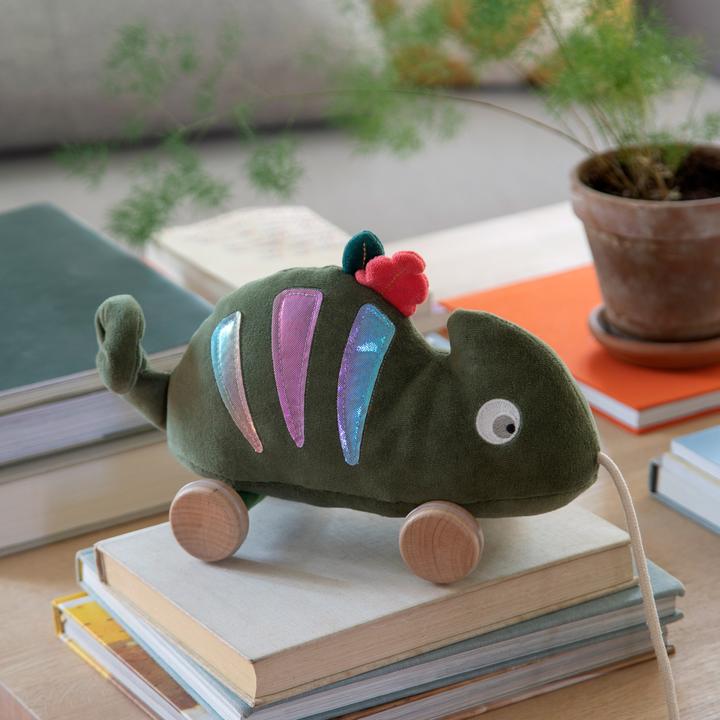 Produktbild Sebra Stoff-Nachziehtier, Carley das Chamäleon