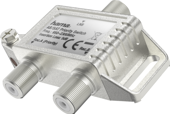 Actual product image Hama AB/SAT priority switch (Multi switch)
