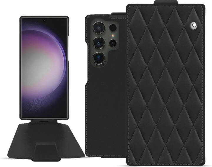Productafbeelding Noreve Verticaal lederen omhulsel (Samsung Galaxy S24 Ultra)