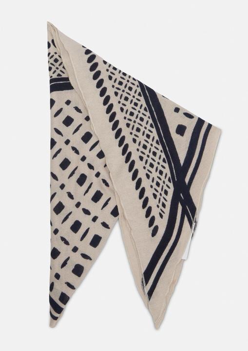 Image du produit Comma Tuch Modischer Strick-Schal mit abstraktem Muster