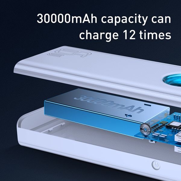 Produktbild Baseus Amblight Digital Display (30000 mAh, 65 W, 111 Wh)