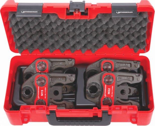 Immagine prodotto Rothenberger Presavimo galvų rinkinys Compact M15-18-22-28mm