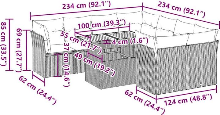 Produktbild vidaXL Lexi