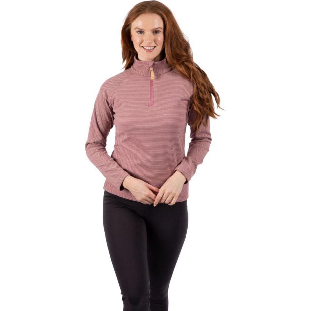 Thumbnail - Trespass, Damen, Pullover, OLGA Damen Pullover mit Reissverschluss, Rosa, (L)