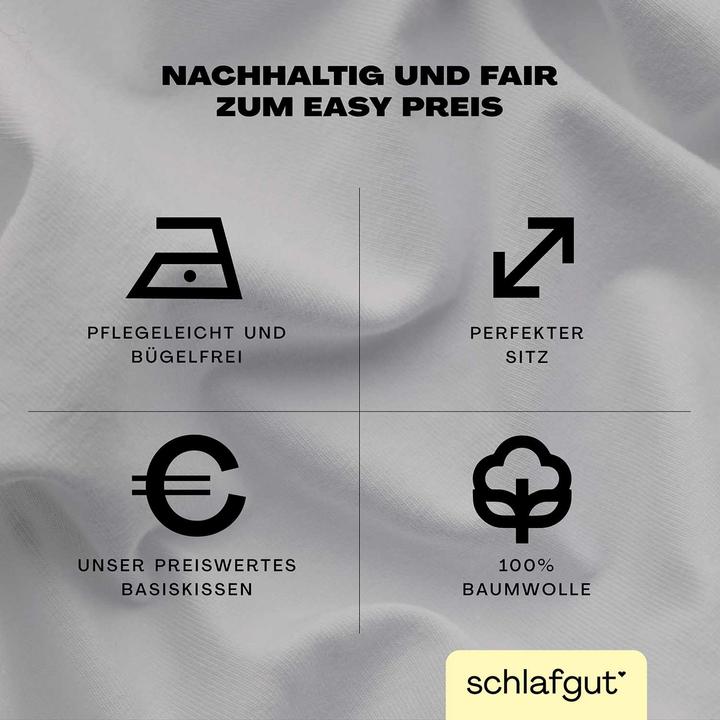 Immagine prodotto schlafgut Easy Jersey (Copricuscino, 70 x 90 cm)