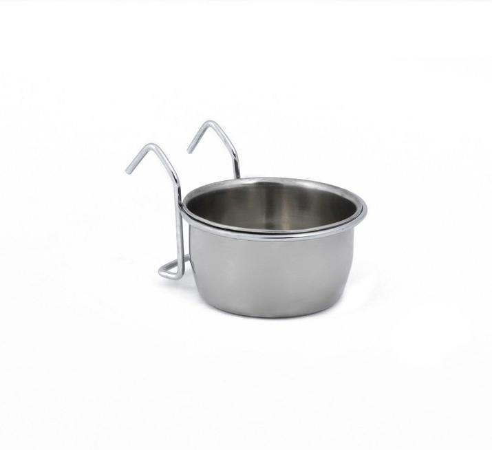 Image du produit Beeztees Bz écuelle En Acier Inoxydable 0.2l Avec Crochet (0.20 l)