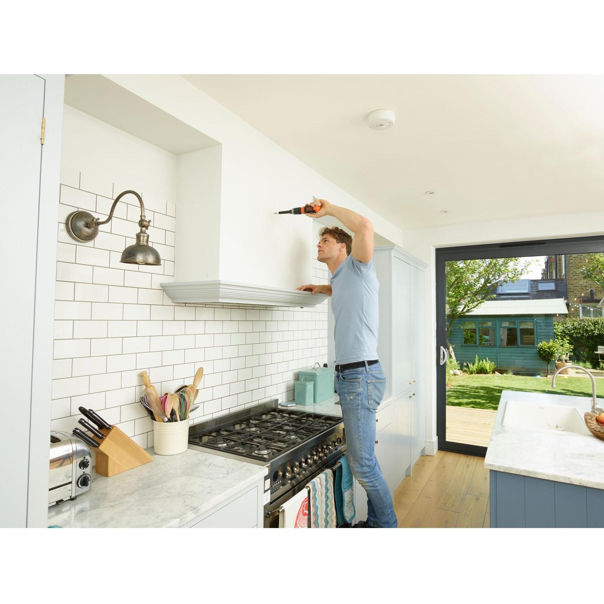 Thumbnail - Black & Decker, Bohrmaschine + Akkuschrauber, BatterieStabschrauber (Akkubetrieb)