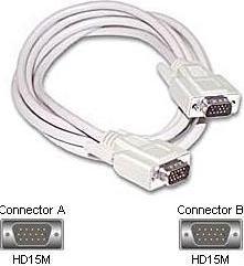 Produktbild Logo Video-Kabel VGA-Stecker (D-sub) - VGA-Stecker (D-sub), 2m, grau (2 m)