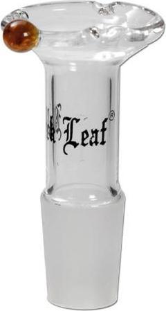 Produktbild Black Leaf Glas-Steckkopf NS14 konisch Spannsieb