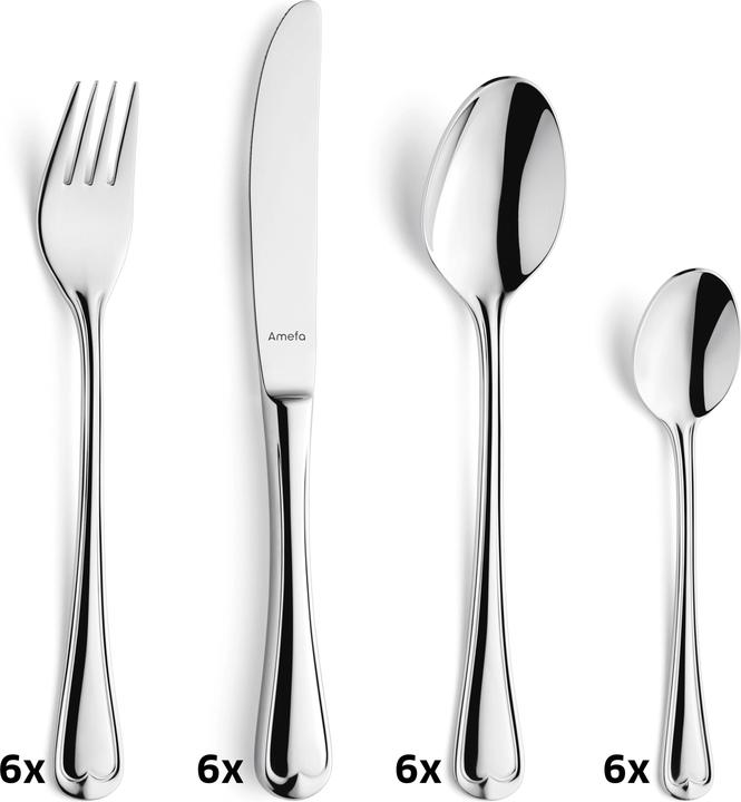 Image du produit Amefa Brantley (24 pcs, Set de couverts)