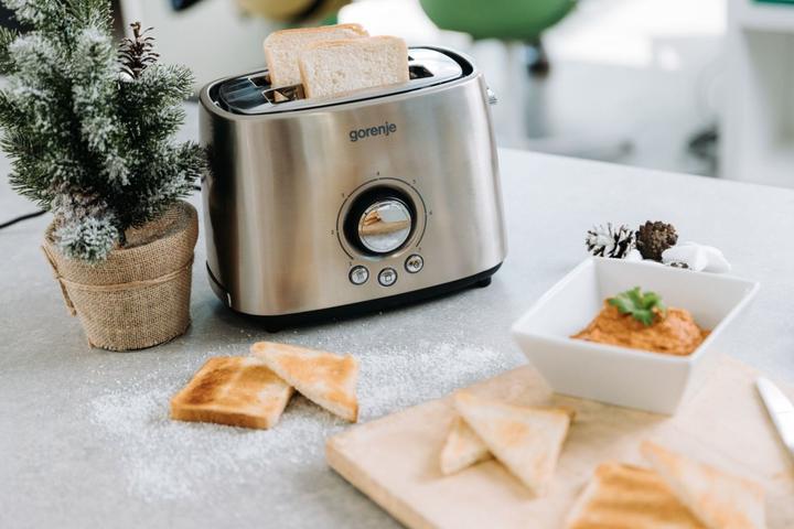 Produktbild Gorenje T1000E Toaster, Power 1000 W, Stainless Steel