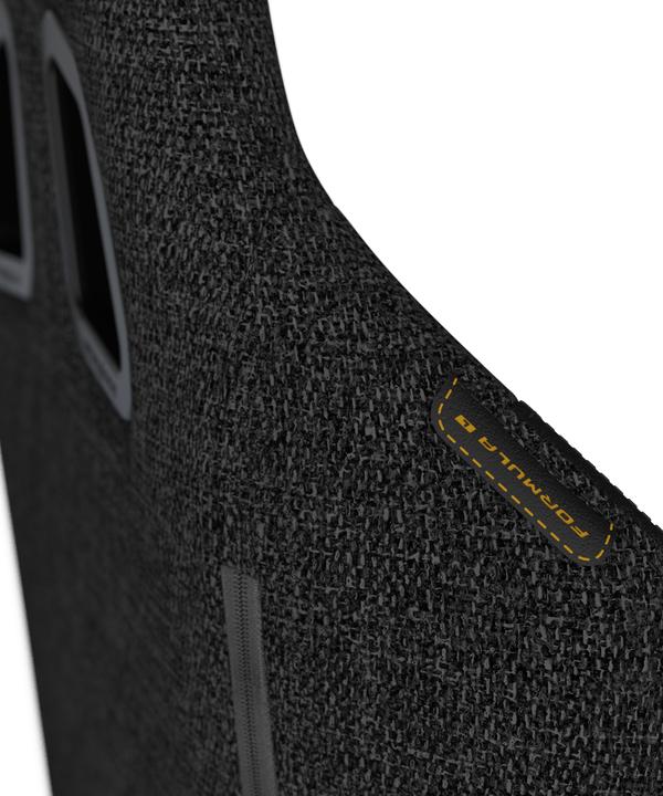 Produktbild DXRacer Formula Gaming Chair Regular L, Wasserabweisender Stoff, schwarz