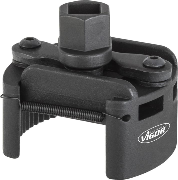 Produktbild Vigor Ölfilter-Spannschlüssel ∙ 60 - 80 mm ∙ universal ∙ V4413 ∙ Aussen-Sechskant 21 mm, Vierkant12,…