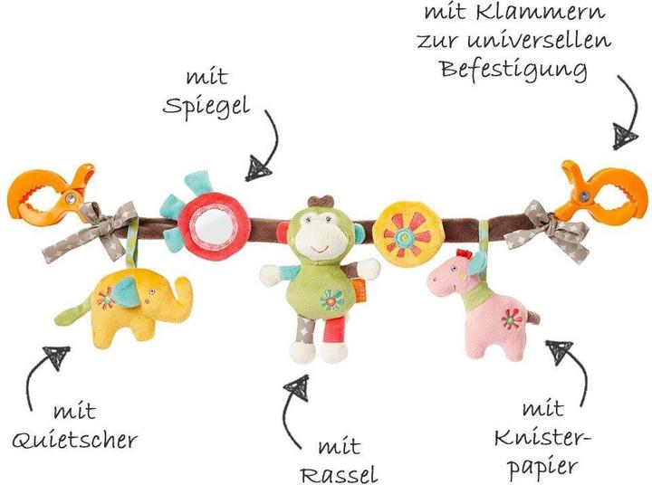 Produktbild Fehn Kinderwagenkette Safari