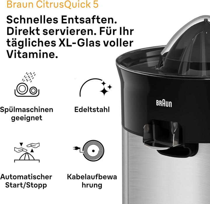 Actual product image Braun Citrus Quick (CH plug)