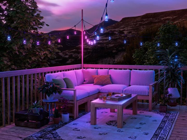 Image du produit Nanoleaf Essentials Matter Smart Pack d'extension de guirlandes lumineuses d'extérieur (15 m)
